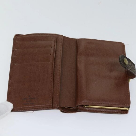 LOUIS VUITTON Monogram Porte Monnaie Billets Viennois Wallet M61663 Auth 70691 - Picture 5 of 15